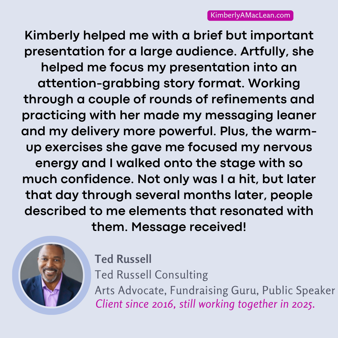 Testimonial from Ted Russel